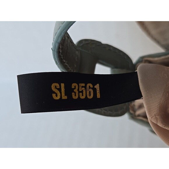 Fossil 1954 Leather Baguette Small Shoulder Bag Seafoam Green Magnetic Purse - Picture 11 of 15